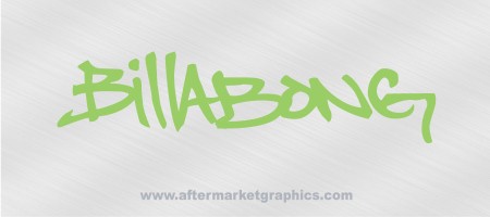 Billabong Decals 05